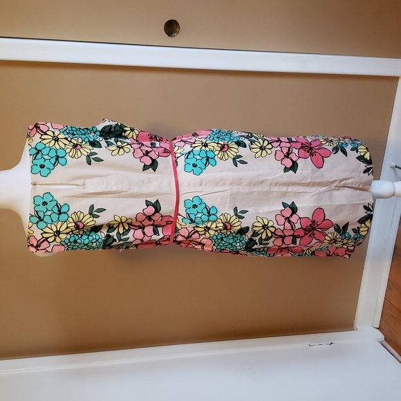 9&CO. tropical floral print Sheath Dress 16 - Picture 4 of 13